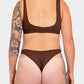 The Tara Bottom // Onyx & Espresso