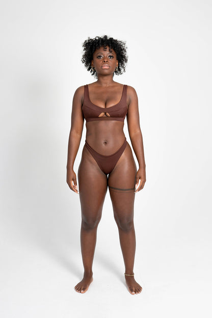 The Tara Bottom // Onyx & Espresso